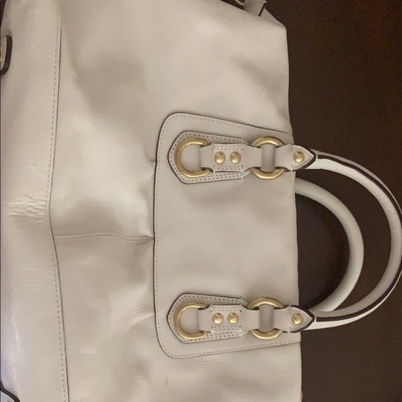 Coach cream color bag (authentic) paid $299 - Picture 7 of 13
